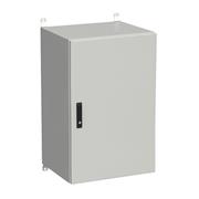 Rozvádzač nástenný vonkajší LC-20 21U 600x500 plechové dvere 3-bodový zámok LC-20-21U-65-22-G