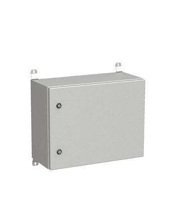 Rozvádzač nástenný vonkajší LC-20 9U 600x300 plechové dvere 2x1-bodový zámok LC-20-9U-63-21-G