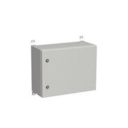 Rozvádzač nástenný vonkajší LC-20 9U 600x300 plechové dvere 2x1-bodový zámok LC-20-9U-63-21-G