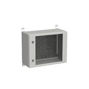 Rozvádzač nástenný vonkajší LC-20 9U 600x300 presklené dvere 2x1-bodový zámok LC-20-9U-63-11-G