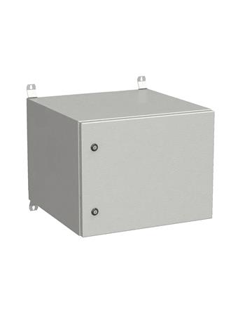 Rozvádzač nástenný vonkajší LC-20 9U 600x600 plechové dvere 2x1-bodový zámok LC-20-9U-66-21-G