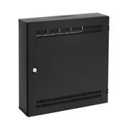 Rozvádzač SOHO LC-18 s lištami 2U, 4U a 11U, 550x550x150 mm čierna RAL9005