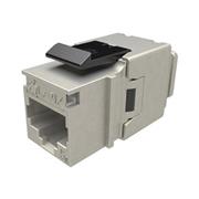Rýchlozarezávací keystone Solarix CAT5E STP SXKJ-5E-STP-BK-NA