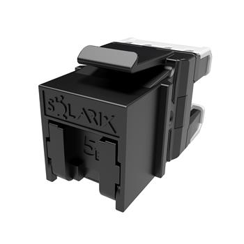 Rýchlozarezávací keystone Solarix CAT5E UTP SXKJ-5E-UTP-BK-NA