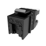Rýchlozarezávací keystone Solarix CAT5E UTP SXKJ-5E-UTP-BK-NA
