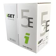 Sieťový kábel iGET CAT5E UTP PVC Eca 305m/box