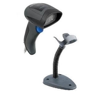 Skener čiarových kódov QuickScan QD2430, 2D Area Imager, USB Kit with 90A052065 Cable and Stand, Black