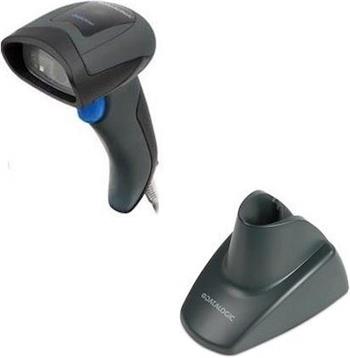 Skener čiarových kódov QuickScan QD2430, 2D Area Imager, USB Kit with 90A052065 Cable, Auto-Stand, Black
