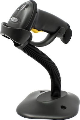 Skener čiarových kódov Zebra EVM LS2208 RS232 KIT 7FT/BLACK W.INTELLISTAND & PS 220V IN