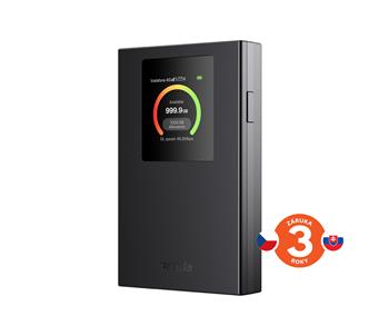 Tenda 4G185v4 3 G/4 G LTE Mobile Wi-Fi 6 Router s LCD 802.11ax/b/g/n, 2100mAh