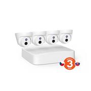 Tenda K4P-4CR Video Security PoE Kit 4MPx NVR CCTV 4CH + 4x Conch kamera