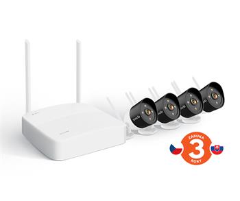 Tenda K4W-3TC Wireless Video Security Kit 2K (3MP) NVR CCTV 4CH + 4x kamera