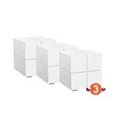 Tenda MW6 (3-pack) Nova Wireless Mesh Gigabit Router 802.11ac/a/b/g/n, 1200 Mb/s