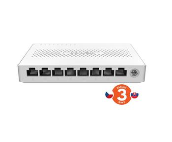Tenda SM108 8-port Multi-Gigabit 2.5 G Ethernet Switch, 100/1000/2500 Mbps, Desktop