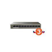 Tenda TEF1110P-8-63W 10xRJ45 Switch (8xPoE 802.3af/at 10/100Mbps + 2x Uplink), 58W