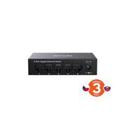 Tenda TEG1005 M 5-portový Gigabit Ethernet Switch, 10/100/1000Mbps, Kov