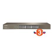 Tenda TEG1024 G 24-port Gigabit Ethernet Switch, 10/100/1000 Mbps, Fanless, Rackmount