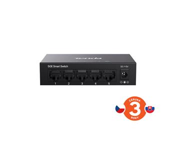 Tenda TEG2205D Cloud Managed Gigabit Switch, 5x RJ45 10/100/1000 Mb/s