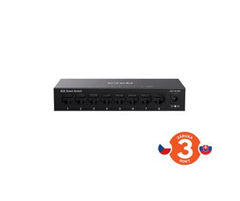 Tenda TEG2208D Cloud Managed Gigabit Switch, 8x RJ45 10/100/1000 Mb/s