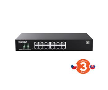 Tenda TEG2216D Cloud Managed Gigabit Switch, 16x RJ45 10/100/1000 Mb/s