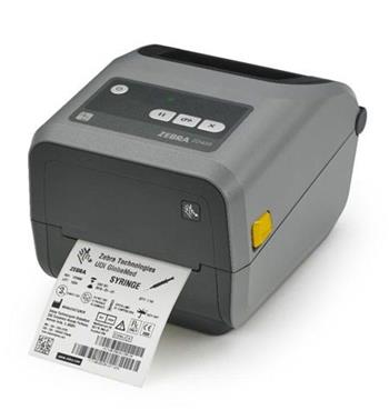 Tlačiareň ZD421Thermal Transfer (74/300M) 203 dpi, USB,USB Host,Modular Connectivity Slot, BTLE5, EU and UK Cords, Swi