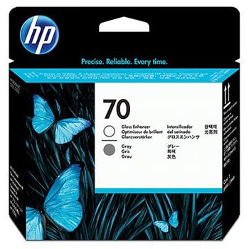Tlačová hlava HP C9410A No.70 Gloss Enhancer and Gray
