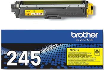 toner BROTHER TN-245 Yellow HL-3140CW/3150CDW/3170CDW, DCP-9020CDW, MFC-9140CDN (2200 str.)