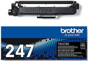 toner BROTHER TN-247 Black HL-L3210CW/L3270CDW, DCP-L3510CDW/L3550CDW, MFC-L3730CDN/L3770CDW (3000 str.)