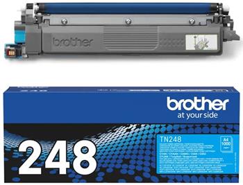 toner BROTHER TN-248 Cyan HL-L3220CW/L8230CDW, DCP-L3520CDW/L3560CDW, MFC-L3740CDW/L8340CDW (1000 str.)