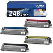 toner BROTHER TN-248 K/C/M/Y kit HL-L3220CW/L8230CDW, DCP-L3520CDW/L3560CDW, MFC-L3740CDW/L8340CDW (4x 1000 str.)