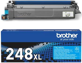 toner BROTHER TN-248XL Cyan HL-L3220CW/L8230CDW, DCP-L3520CDW/L3560CDW, MFC-L3740CDW/L8340CDW (2300 str.)