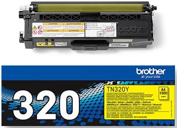 toner BROTHER TN-320 Yellow HL-4150CDN/4570CDW, MFC9460CDN (1500 str.)