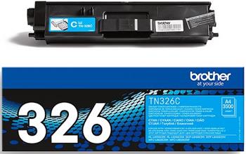 toner BROTHER TN-326 Cyan HL-L8250CDN/L8350CDW, DCP-L8400CDN/L8450CDW, MFC-L8650CDW/L8850CDW (3500 str.)