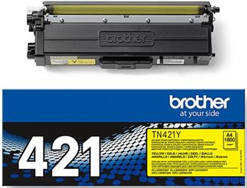 toner BROTHER TN-421 Yellow HL-L8260CDW/L8360CDW, DCP-L8410CDW, MFC-L8690CDW/L8900CDW (1800 str.)