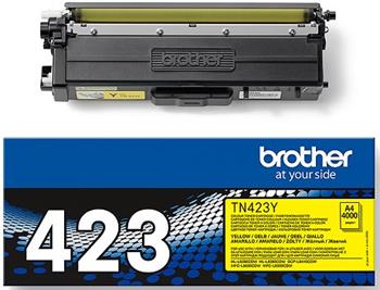 toner BROTHER TN-423 Yellow HL-L8260CDW/L8360CDW, DCP-L8410CDW, MFC-L8690CDW/L8900CDW (4000 str.)