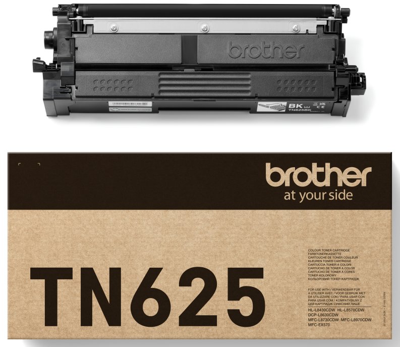 toner BROTHER TN-625 Black HL-L8430CDW/L8570CDW, DCP-L8630CDW, MFC-L8730CDW/L8970CDW (3000 str.)