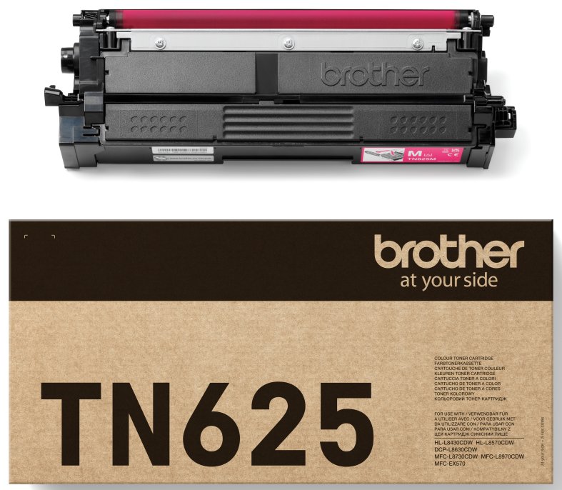 toner BROTHER TN-625 Magenta HL-L8430CDW/L8570CDW, DCP-L8630CDW, MFC-L8730CDW/L8970CDW (1800 str.)