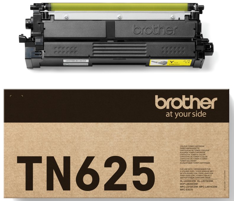 toner BROTHER TN-625 Yellow HL-L8430CDW/L8570CDW, DCP-L8630CDW, MFC-L8730CDW/L8970CDW (1800 str.)