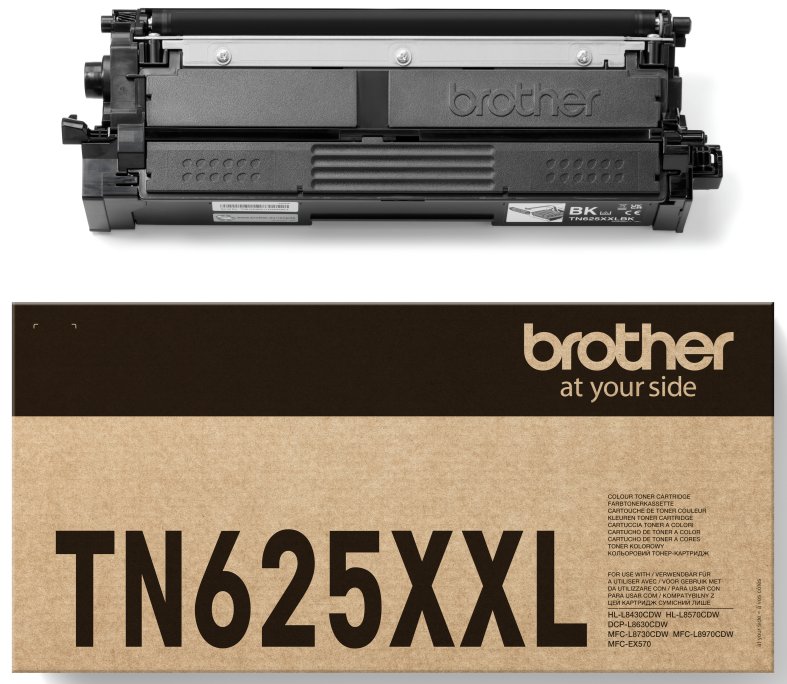toner BROTHER TN-625XXL Black HL-L8430CDW/L8570CDW, DCP-L8630CDW, MFC-L8730CDW/L8970CDW (7500 str.)