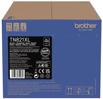 toner BROTHER TN-821XL Black HL-L9430CDN/L9470CDN, MFC-L9630CDN/L9670CDN (12000 str.)