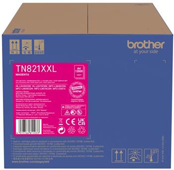 toner BROTHER TN-821XXL Magenta HL-L9430CDN/L9470CDN, MFC-L9630CDN/L9670CDN (12000 str.)