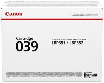 toner CANON CRG-039 black i-SENSYS LBP351x/LBP352x (11000 str.)
