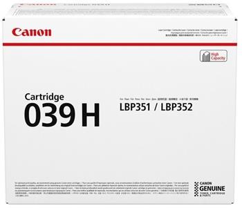 toner CANON CRG-039H black i-SENSYS LBP351x/LBP352x (25000 str.)