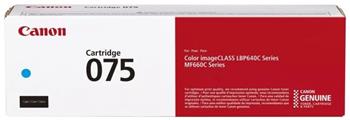 toner CANON CRG-075 cyan i-SENSYS MF644Cdw/667Cdw, LBP646Cdw/647Cdw (1300 str.)