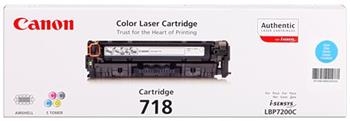 toner CANON CRG-718 cyan LBP 7200CDN, MF 8330CDN/8350CDN (2900 str.)