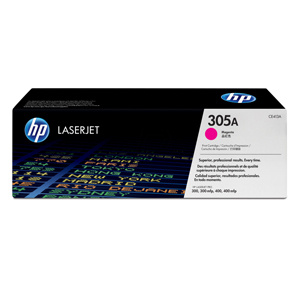 TONER CE413A HP305A toner purpurový, 2600 str.- poškodená krabica