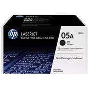 TONER HP CE505D Čierny P2035 P2055d/dn Dvojbalenie (2x 2300 str.)