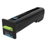 Toner Lexmark CS820, CX82x, CX860 CYAN (22000 str.)