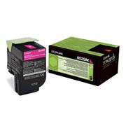 Toner Lexmark CX310/CX410/CX510 802SM MAGENTA (2000 str.)