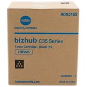 toner MINOLTA TNP22K black Bizhub C35/C35P